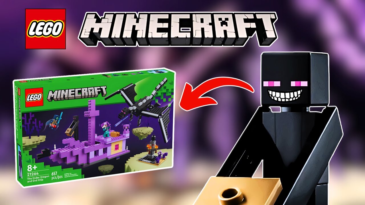 This Lego Set Makes NO SENSE… | The Ender Dragon and Endship Set 21264 Review