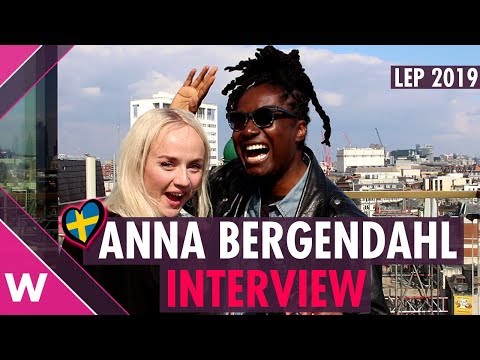 Anna Bergendahl (Sweden 2010, Melodifestivalen 2019) INTERVIEW @ London Eurovision Party 2019