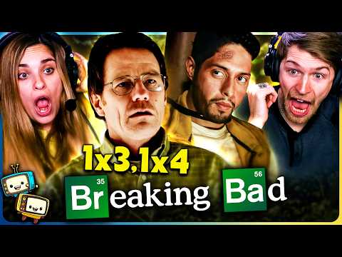 BREAKING BAD Season 1 Episodes 1x3 & 1x4 Reaction! | First Time Watch! | Bryan Cranston | Aaron Paul