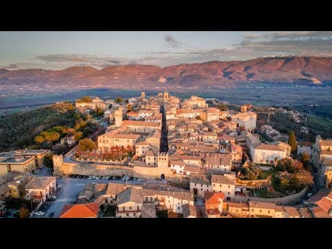 Montefalco, la ringhiera sull'Umbria: il particolare panorama che puoi vedere da qui
