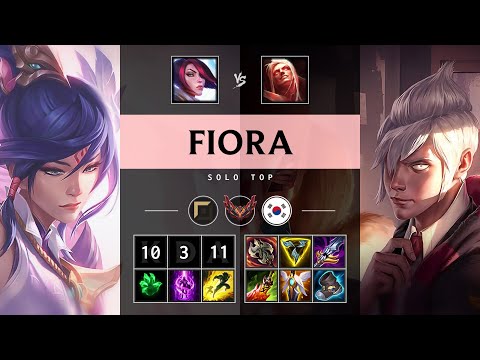 Fiora Top vs Vladimir: Rampage - KR Grandmaster Patch 14.20