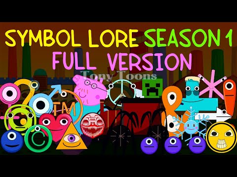 Symbol Lore SEASON 1 | Full Version | All Parts (Continuation Alphabet Lore But Symbols)