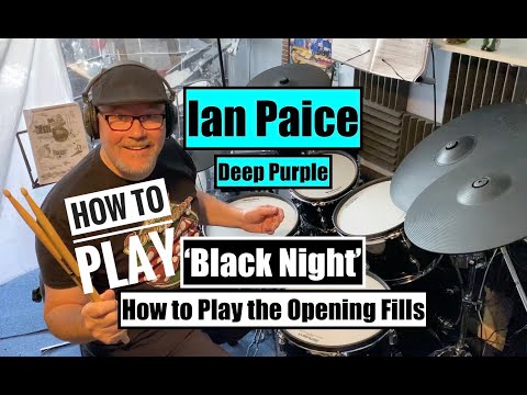 Ian Paice, 'Black Night' - How to Play The Opening Fills