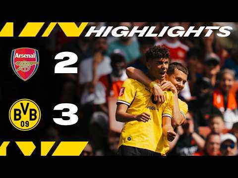 Arsenal 2-3 Dortmund: Brandt decide nos descontos e vira jogo (melhores momentos)