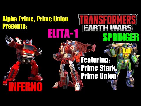 How to beat maxed bases with Elita-1, Inferno & Springer. W/ Primestark. Transformers: Earth Wars
