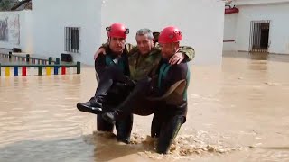 La borrasca Laurence se ceba con Andalucía y Murcia