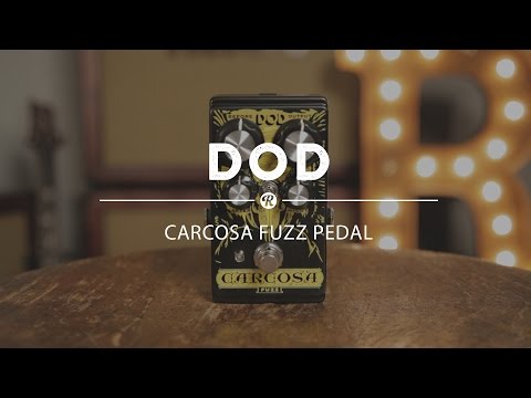 DOD Carcosa Analog Fuzz Pedal + Gator Patch Cable 3 Pack image 2