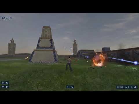 Serious Sam HD: The Second Encounter (survival map) - Death from Above (GOLD MEDAL)