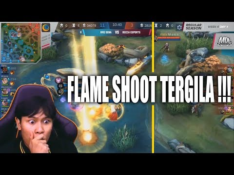 FLAMESHOT TERGILAAAAA !! MOON GA ADA OBATTT! RECCA VS RRQ GAME 1 MDL SEASON 1