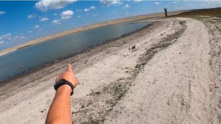 Choke Canyon Lake Water Levels 8% FULL / South Shore