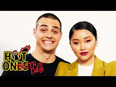 ノア・センティネオとラナ・コンドルが真実かダブかを演じる｜ホットワンズ (Noah Centineo and Lana Condor Play Truth or Dab | Hot Ones)