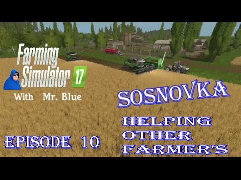 Mr Blue Farm's @ Sosnovka, Episode 10, Helping Other Farmer's