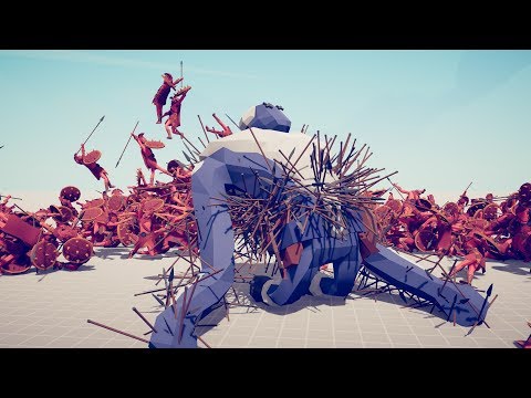 100 SPARTAN SPEAR THROWERS vs EVERY UNIT - Totally Accurate Battle Simulator TABS