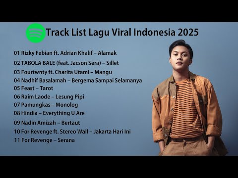 LAGU VIRAL TIKTOK & SPOTIFY TERBARU 2025 | Playlist Hits Indonesia Terpopuler Tahun Ini
