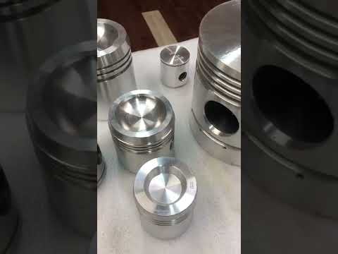 Aluminum & cast iron piston reciprocating air compressor