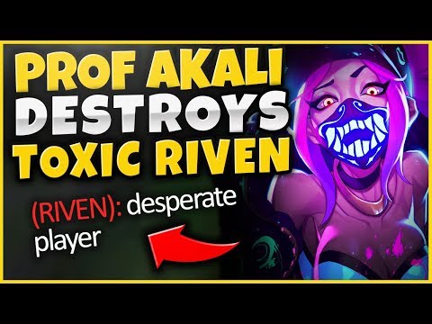 TRASHING THE TRASH TALKER!!! COCKY TOXIC RIVEN GETS DESTROYED! FT. HEIZMAN - League of Legends