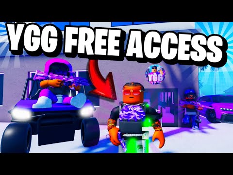 HOW TO JOIN YGG GANG THE MOST ACTIVE in this ROBLOX CALI HOOD GAME! (FREE ACCESS)