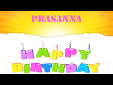 Prasanna Birthday Wishes  - Happy Birthday PRASANNA