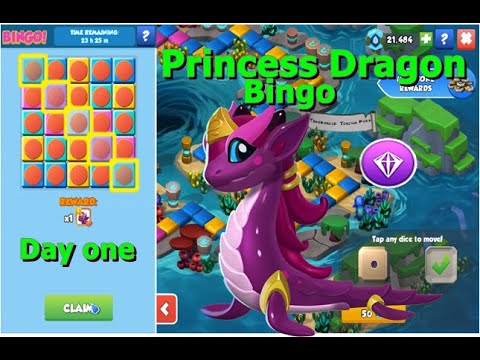 Princess Dragon Bingo Week-Dragon Mania Legends | Origin of Water Ancient Event | DML