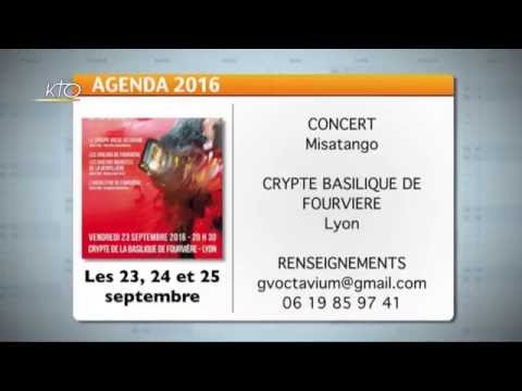 Agenda du 19 septembre 2016