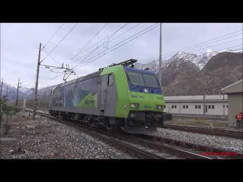 LA MANOVRA DELLA 485 BLS CARGO A DOMO 2 - SAB. 2 - 4 - 2022.