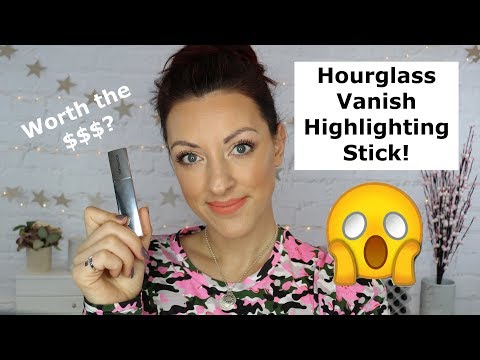 Hourglass Vanish highlighting stick review and demo