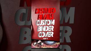 DESTINED RIVALS CUSTOM BINDER COVER! #pokemon #pokemoncards #pokemontcg #shorts #pokemoncommunity
