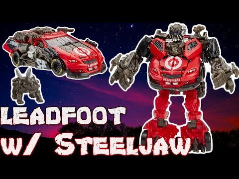 Transformers Studio Series 68 Deluxe Class LEADFOOTReview