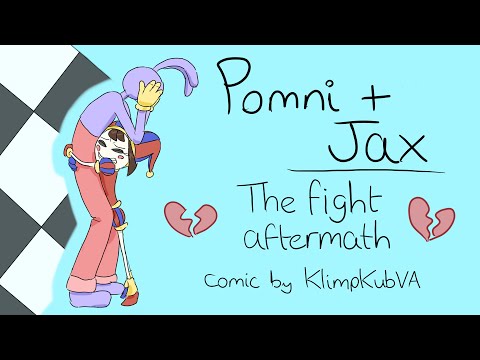 Pomni and Jax - The aftermath of the fight💔 A TADC animatic
