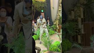 Best groom&#39;s entrance EVER