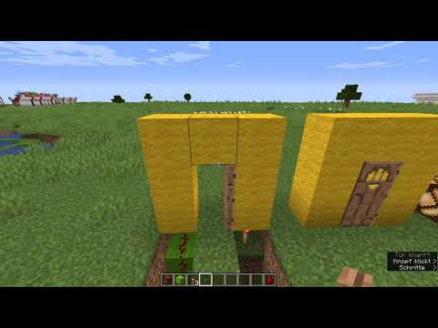 Redstone-Schule Folge 2 - Tutorial - Toggleschaltung - Dauerhaftes Signal mit Knöpfen - '#RSS
