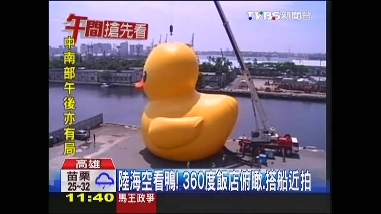 陸海空看鴨！　360度飯店俯瞰、搭船近拍