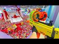 Nerf War | Amusement Park Battle 70 (Nerf First Person Shooter)