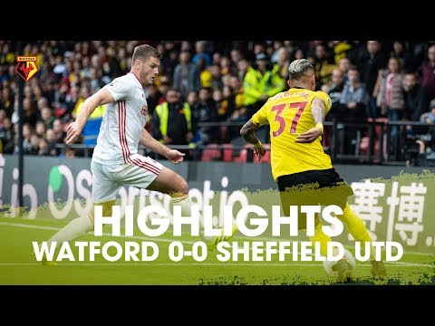 HIGHLIGHTS | WATFORD 0-0 SHEFFIELD UNITED