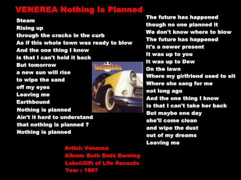 VENEREA  - Nothing Is Planned