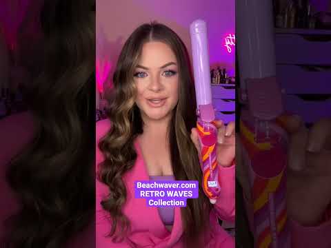 DOES SIZE MATTER!? Breaking down the 1” and 1.25” RETRO WAVES Beachwaver // #beachwaverpartner #hair