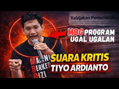 Tiyo Ardianto: MBG Program yang Ugal Ugalan
