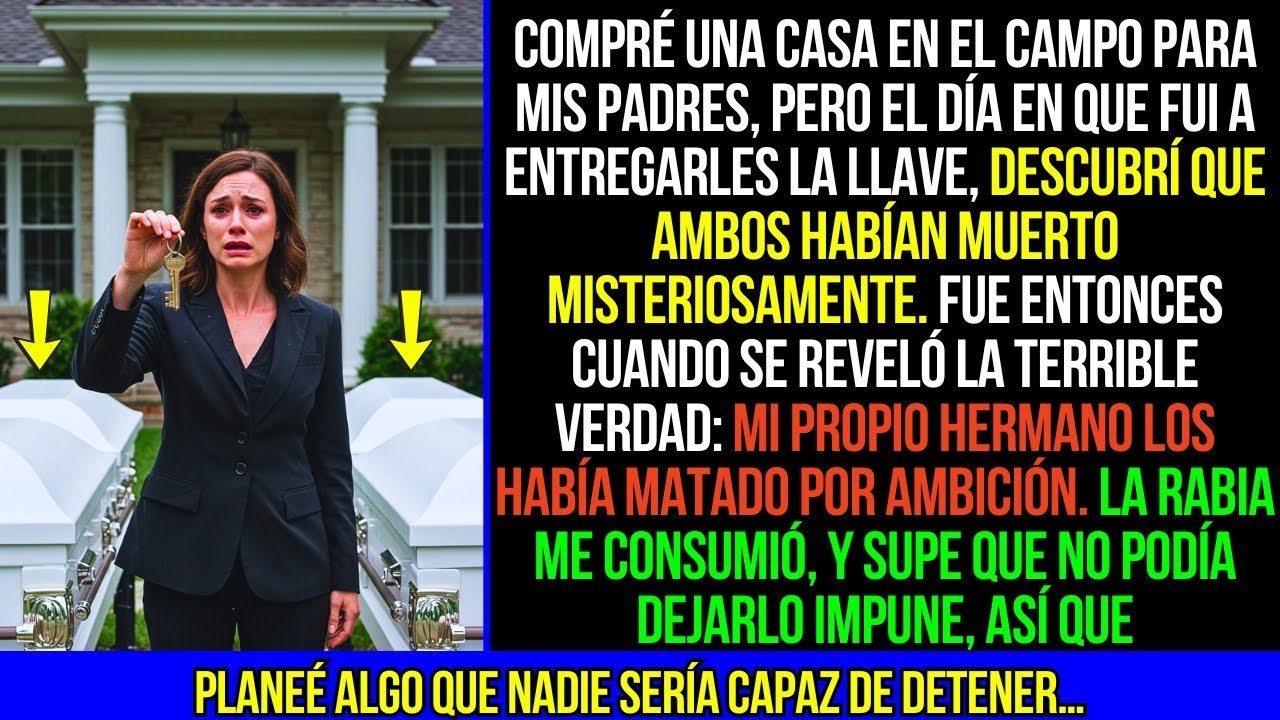 Mi Hermano MATÓ a Nuestros Padres Cuando Fui a Entregar la Llave de la Nueva Casa, y…