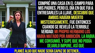 Mi Hermano MATÓ a Nuestros Padres Cuando Fui a Entregar la Llave de la Nueva Casa, y…