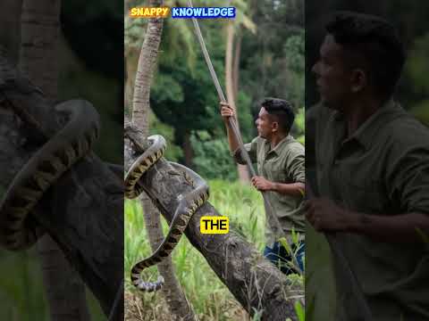 How To Escape an Aggressive Snake! Quick Survival Tips!  #shorts