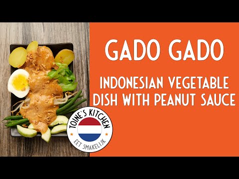 How to Make Gado Gado: Recipe for Indonesian Vegetables with Peanut Sauce
