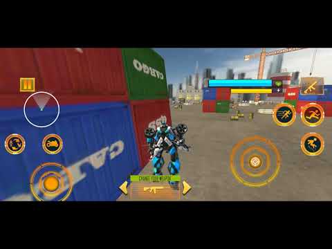 Flying Police Eagle Bike Robot Hero:Robot Games