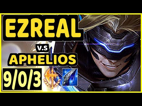 ABLE (EZREAL) vs APHELIOS - 9/0/3 KDA BOTTOM ADC CHALLENGER GAMEPLAY - KR