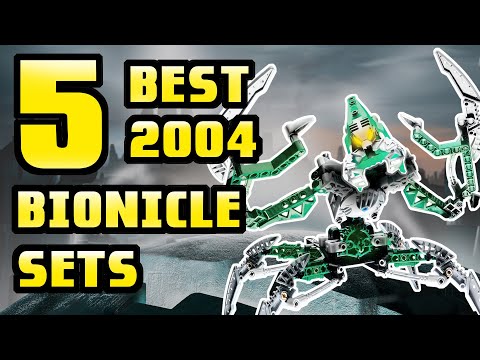 Top 5 Best LEGO BIONCLE Sets from 2004 (Vahki & Toa Metru)