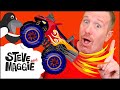Monster Truck Toys for Kids from Steve and Maggie | Magic Birthday Present + MORE | Wow English TV