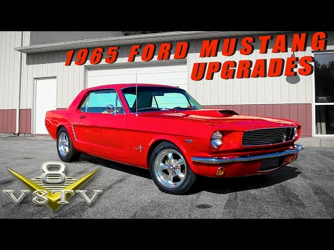 1965 Ford Mustang Fuel Injection Steering and Brake Upgrades at V8 Speed and Resto Shop