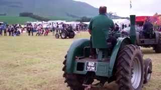 preview picture of video 'Field Marshall Tractors Vintage Agricultural Machinery Club Rally Strathmiglo Fife Scotland'