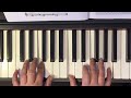 When The Saints Go Marching In With LH Melody RH Chords