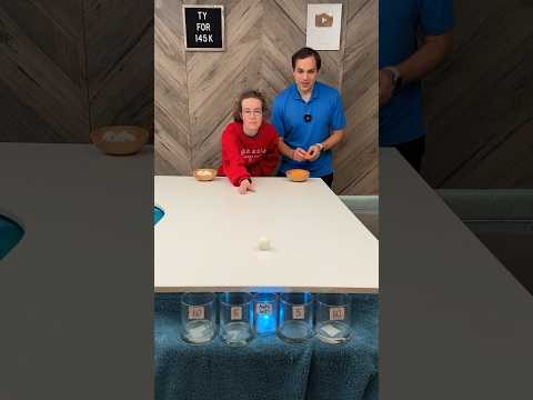 That's My Shot Ping Pong Accuracy Challenge! - YouTube