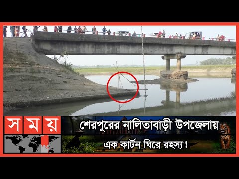 এ কী মিলল ব্রিজের নিচে কার্টনে! | Sherpur News | Somoy TV